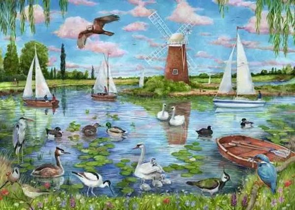 Puzzle 1000 Life along the Broads