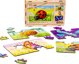 PuzzleOK Ξύλινο Παζλ 4 σε 1 Έντομα Παζλ Σετ Ζωάκια Πασχαλίτσα Σαλιγκάρι