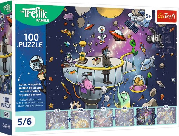 Puzzle 100 UFT Bert in Space
