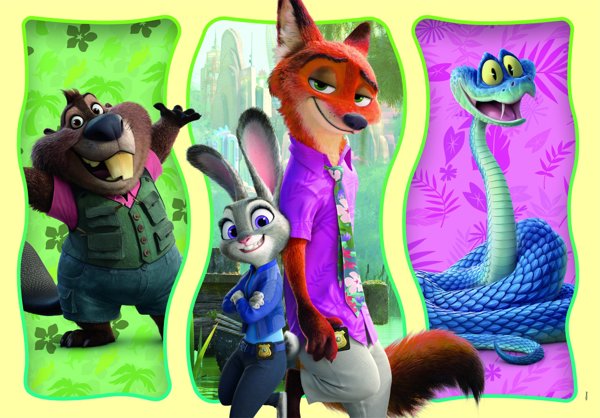 PUZZLE 104EL CLM SUPER COLOR ZOOTOPIA2 25082 P6