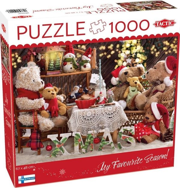 Παζλ 1000 Οικογένεια Αρκούδων Teddy Bear