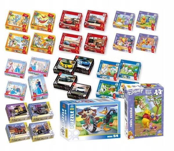 Puzzle mini 54 el.