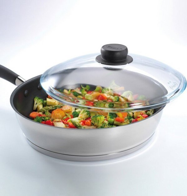 Pyrex Καπάκι Κατσαρόλας All For One, Διαφανές Γυάλινο, 20 cm