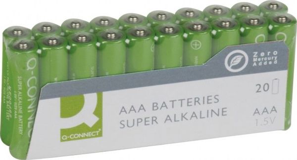 Q-Connect Μπαταρίες AAA / LR03 Αλκαλικές 1.5V - 20 Τεμάχια