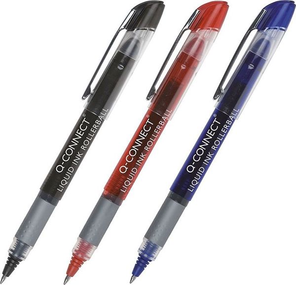 Στυλό Διαρκείας Q-Connect Fineliner, 0.5mm, Μαύρο