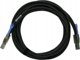 Qnap QNAP CAB-SAS30M-8644 kabel SAS 3 m Czarny, Metaliczny