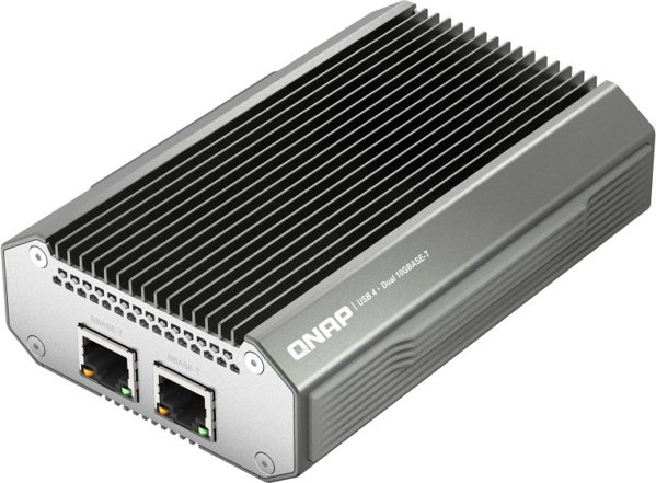 QNAP QNA-UC10G2T - Netzwerkadapter - USB4 / Thunderbolt 4 - 10Gb Ethernet x 2