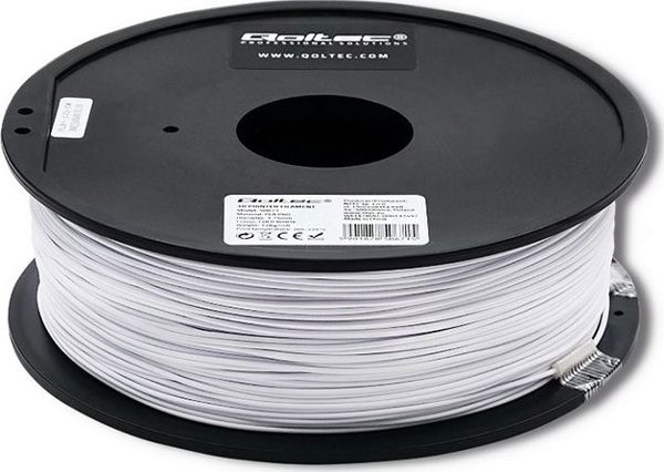 Qoltec Φιλαμέντο ABS PRO λευκό (50678)