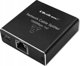 Qoltec Splitter Mini Switch RJ45 1x2 Port, 1000Mbps, με Τροφοδοσία USB-C, Αλουμίνιο