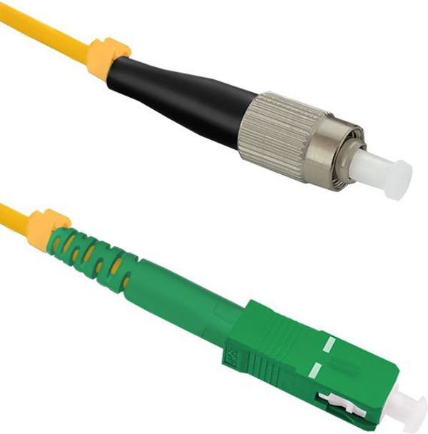 Qoltec Optic Patchcord FC/UPC - SC/APC simplex SM 9/125 G652D 50m (54313)