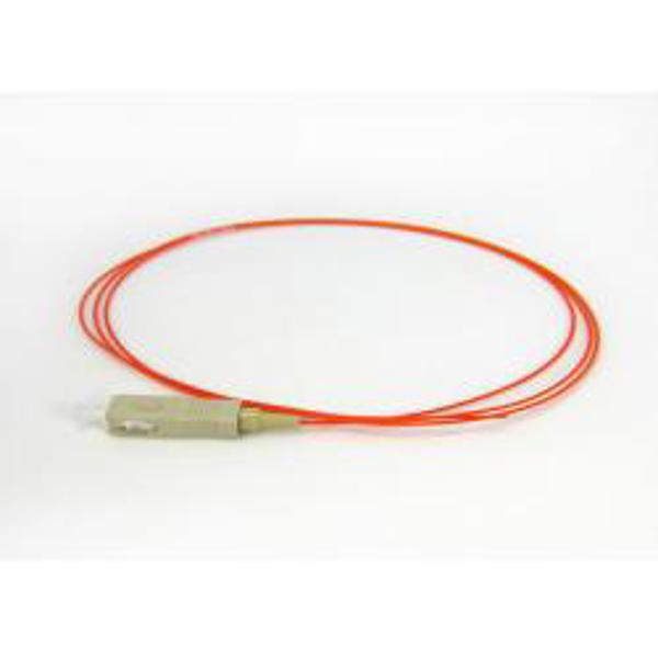 Qoltec Pigtail FC/UPC, MM, 50/125, OM2, 3m, Πορτοκαλί