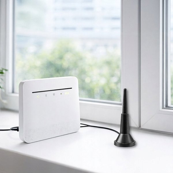 Qoltec Antena 4G LTE με μαγνητική βάση | 5dBi | ομοκατευθυντική | εσωτερική | 600-2700 MHz | SMA | 3m