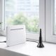 Qoltec Antena 4G LTE με μαγνητική βάση | 5dBi | ομοκατευθυντική | εσωτερική | 600-2700 MHz | SMA | 3m