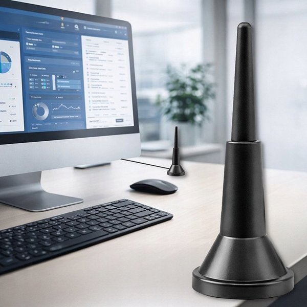 Qoltec Antena 4G LTE με μαγνητική βάση | 5dBi | ομοκατευθυντική | εσωτερική | 600-2700 MHz | SMA | 3m