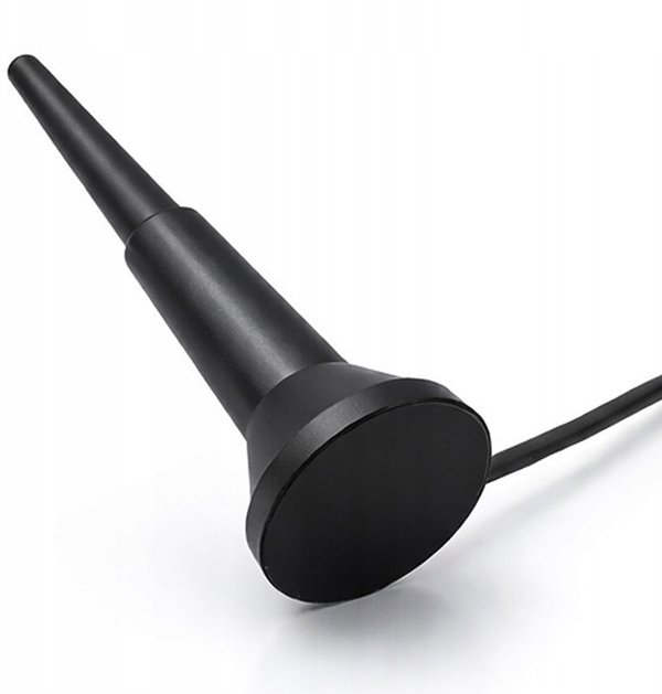 Qoltec Antena 4G LTE με μαγνητική βάση | 5dBi | ομοκατευθυντική | εσωτερική | 600-2700 MHz | SMA | 3m