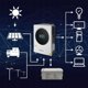 Qoltec Hybrydowy inwerter solarny Off-Grid 4kVA | 4kW | 120A | MPPT |   LCD | Wi-Fi | BMS | Sinus