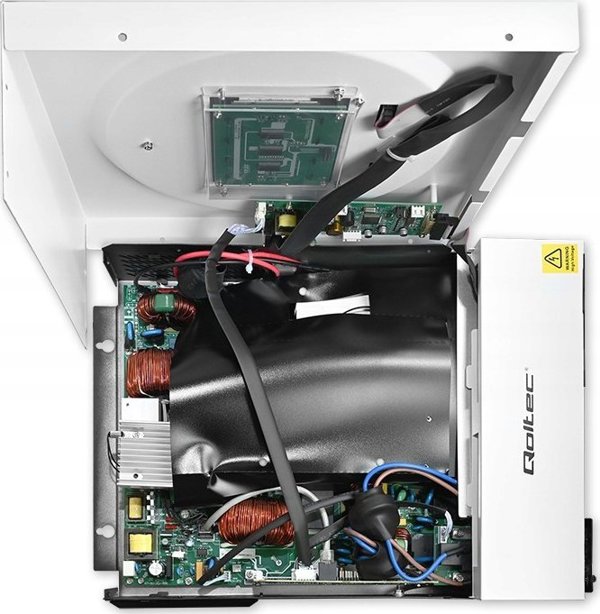 Qoltec Hybrydowy inwerter solarny Off-Grid 4kVA | 4kW | 120A | MPPT |   LCD | Wi-Fi | BMS | Sinus