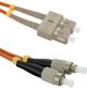 Qoltec Optic Patchcord SC/UPC - FC/UPC Multimode OM2 50/125 2m - Καλώδιο Οπτικής Ίνας
