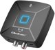 Qoltec Bezprzewodowy transmiter odbiornik Audio HiFi Home&Car| Bluetooth 6.0 | NFC | 2 x RCA | 1 x MiniJack 3.5mm| Mikrofon