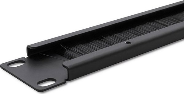 Qoltec Przepust szczotkowy Qoltec do szaf RACK 19" | 1U