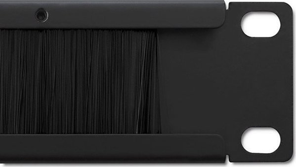 Qoltec Przepust szczotkowy Qoltec do szaf RACK 19" | 1U