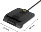 Qoltec Smart Card Reader SCR-0634, Αναγνώστης Έξυπνων Καρτών USB Type-C, Μαύρο