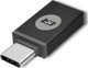 Qoltec Smart Card Reader SCR-0634, Αναγνώστης Έξυπνων Καρτών USB Type-C, Μαύρο