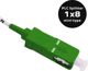 Qoltec Splitter optyczny 1x8, G.657A, SC/APC - SC/APC, SingleMode, 1,5m (54205)