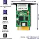 Qoltec SNMP Module Για UPS - Κάρτα Διαχείρισης Δικτύου Για UPS Qoltec