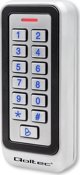 Qoltec Zamek szyfrowy RHEA z czytnikiem RFID | kod | karta | brelok | dzwonek | IP68 | EM