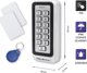 Qoltec Zamek szyfrowy RHEA z czytnikiem RFID | kod | karta | brelok | dzwonek | IP68 | EM