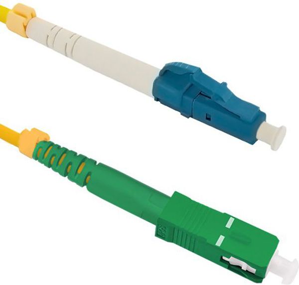 Qoltec Optic Patchcord LC/UPC - SC/APC simplex SM 9/125 G652D 3m (54333)