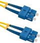 Qoltec Optic Patchcord SC/UPC - SC/UPC SM 9/125 G652D 2m (54001)