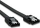 Καλώδιο Δεδομένων Qoltec SATA σε SATA, 0.5m, Μαύρο (50582)