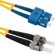 Qoltec Optic Patchcord SC/UPC - ST/UPC SM 9/125 G652D 5m (54062)