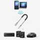 Qoltec Bezprzewodowy adapter odbiornik dzwieku Audio HiFi Home&Car Bluetooth 6.0 2 x RCA 1 x AUX 3.5mm USB Mikrofon