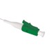 Qoltec Pigtail LC/APC, SM, 9/125, G652D, 3 m, λευκό (54101)