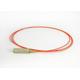 Qoltec Pigtail FC/UPC, MM, 50/125, OM2, 2μ, Πορτοκαλί 54120