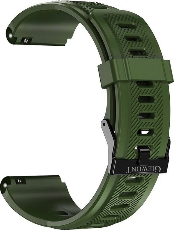Λουράκι Smartwatch Quartz Giewont GW430 Σιλικόνης Πράσινο