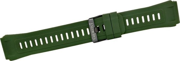 Λουράκι Smartwatch Quartz Giewont GW430 Σιλικόνης Πράσινο