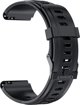 Λουράκι Quartz για Smartwatch Giewont GW430 Σιλικόνης Μαύρο GWP430-1