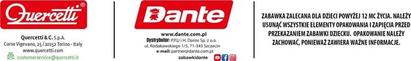 Quercetti Σετ Παιχνιδιού Σχήματα Prezzemolo - Εκπαιδευτικό Παιχνίδι Συναρμολόγησης για Παιδιά