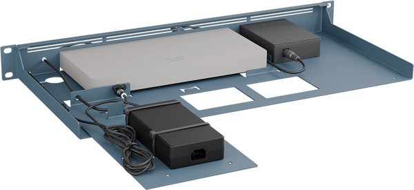 Rackmount.IT Meraki GX50 MX67 Series with   Media Converter