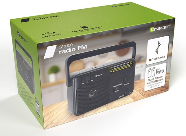 Radio FM TRACER GTX100