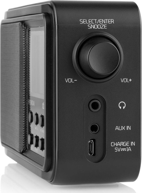 Hyundai PR650BTDAB Φορητό Ραδιόφωνο FM, DAB & DAB+ με Bluetooth & MP3 Player Μαύρο