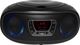 Denver TCL-212BT Φορητό CD Player & Bluetooth Boombox με Ραδιόφωνο FM, Φωτισμό LED, Γκρι