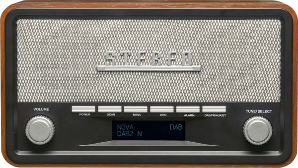 Denver DAB-18 Ψηφιακό Ραδιόφωνο DAB+/FM, Bluetooth, Ξύλινο, 2x2W