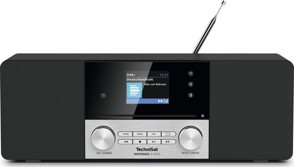 TechniSat Digitradio 3 Voice Ραδιόφωνο με Stereo Ηχεία ELAC