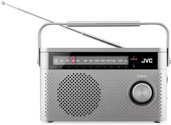 JVC Φορητό Ραδιόφωνο RA-E315G, Αναλογικό, Γκρι