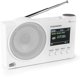 Thomson RT400DABBTWH Φορητό Ραδιόφωνο FM/DAB+ με Bluetooth και USB, Λευκό